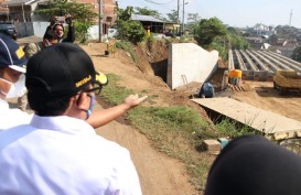 Pengerjaan Jembatan Kedungkandang Kota Malang Dikebut