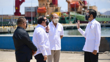 Jokowi Tinjau Proyek Terminal Multifungsi di Labuan Bajo