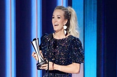 Wow, Carrie Underwood Pakai Perhiasan Asal Indonesia di Academy of Country Music Awards 2020