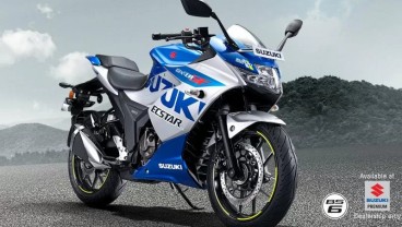 Suzuki Gixxer Kian Segar dengan Warna Biru dan Silver