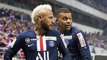 Hasil Liga Prancis : Neymar Cetak 2 Gol, PSG Habisi Angers Skor 6–1