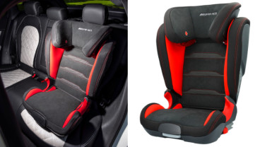 Inovatif, Kursi Anak Mercedes Benz Bisa Disetel