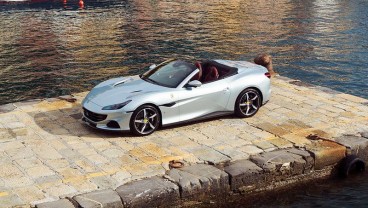 Ferrari Portofino M Jalani Pemotretan di Italian Riviera