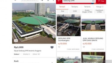 5 Terpopuler Nasional, Heboh Gedung DPR Dijual Rp10.000 dan Najwa Shihab Tanggapi Laporan ke Polisi Soal Kursi Kosong Menkes