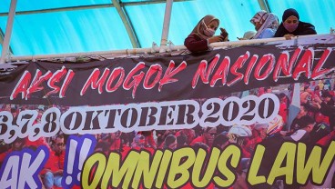 Tolak UU Ciptaker, Buruh Lanjutkan Aksi Mogok Nasional Hari Ini