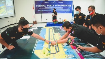 Tingkatkan Kemampuan Personil, Angkasa Pura I Balikpapan Gelar Virtual Table Top Exercise