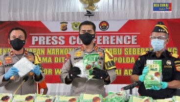 Sinergi Bea Cukai dan Kepolisian Gagalkan Penyelundupan 60 Kg Sabu di Wilayah Aceh