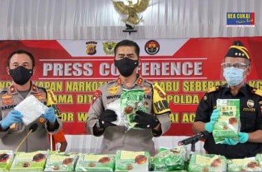 Sinergi Bea Cukai dan Kepolisian Gagalkan Penyelundupan 60 Kg Sabu di Wilayah Aceh