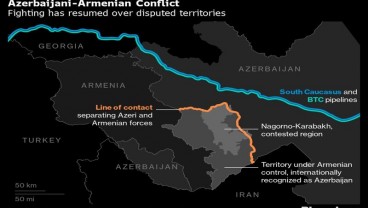 Gencatan Senjata Dilanggar, Saling Serang Pasukan Armenia dan Azerbaijan Berlanjut