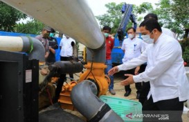 Antisipasi Banjir di Tangerang, Mesin Pompa Air Berkapasitas Besar Disempurnakan
