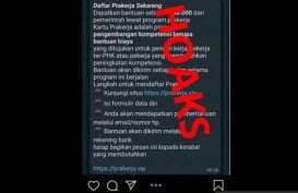 Menaker Sarankan Korban Penipuan Situs Pendaftaran Kartu Prakerja Lapor Polisi