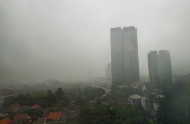 Demo 212 UU Cipta Kerja, Cuaca Jakarta Potensi Hujan Disertai Kilat 