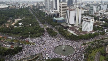 12.000 Personel Gabungan Amankan Demo di Kawasan Istana Merdeka