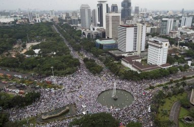 12.000 Personel Gabungan Amankan Demo di Kawasan Istana Merdeka