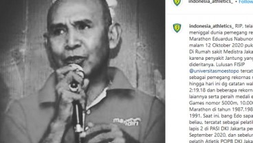 Mantan Pelari Jarak Jauh Eduardus Nabunome Meninggal, PASI Kehilangan