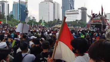 Massa Unjuk Rasa 1310 Bubar, Simpatisan FPI Tenangkan Suasana