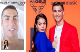 Cristiano Ronaldo Positif Covid-19, Ini Cara sang Kekasih Beri Semangat