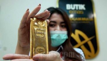 Harga Emas 24 Karat Antam Hari Ini, 14 Oktober Turun Rp8.000