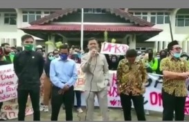 Viral Demonstran UU Cipta Kerja Soraki Ketua DPRD Paser Tak Hafal Pancasila