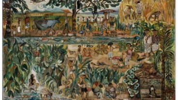 Lukisan Seniman Indonesia Sudjana Kerton Laku Rp15 Miliar di Sothebys Hong Kong