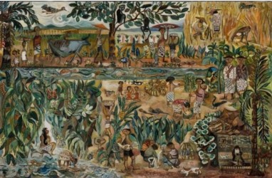Lukisan Seniman Indonesia Sudjana Kerton Laku Rp15 Miliar di Sothebys Hong Kong