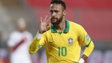 Top Skor Sepanjang Masa Brasil, Neymar Lewati Ronaldo, Dekati Pele