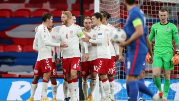 Hasil Nations League : Inggris Tumbang di Wembley, Belgia Atasi Islandia