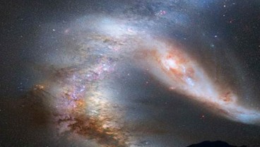 Galaksi Bima Sakti dan Andromeda Akan Bergabung Suatu Hari Nanti