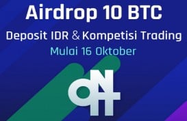 Rayakan Listing ONIT di Pasar Indonesia, Upbit Bagikan Airdrop 10 BTC