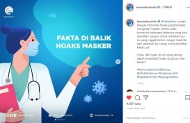 Cek Fakta: Salah Kaprah Masker Memicu Kanker