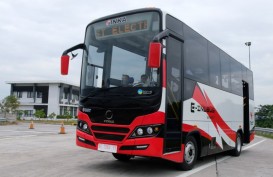 INKA Uji Prototipe Bus Listrik E-Inobus di Jalan Raya