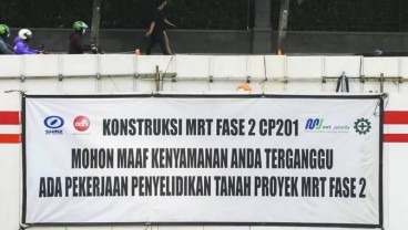 Kontraktor Jepang tak Minati Proyek Fase 2, MRT Surati JICA