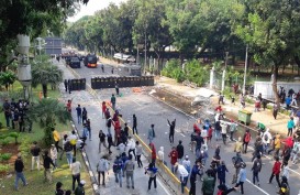 Gelombang Demo Tolak UU Cipta Kerja di Jakarta Hari Ini