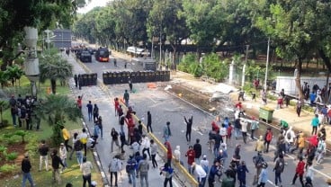 Gelombang Demo Tolak UU Cipta Kerja di Jakarta Hari Ini