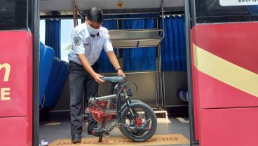 Menjajal Bagasi Sepeda Lipat di Bus JR Connexion