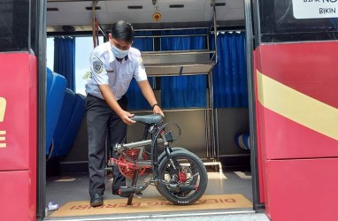 Menjajal Bagasi Sepeda Lipat di Bus JR Connexion