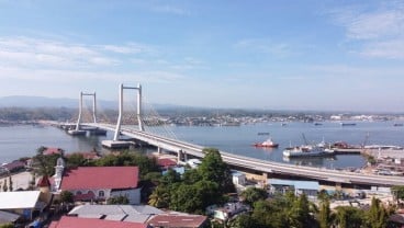 Foto-foto Jembatan Teluk Kendari yang Bakal Diresmikan Presiden