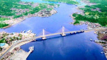 Ada Jembatan Teluk Kendari, Kota Lama ke Kec. Poasia Cuma 5 Menit