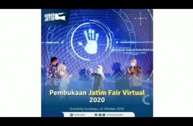 Digelar Virtual, 80 Persen Transaksi Jatim Fair 2020 via Online
