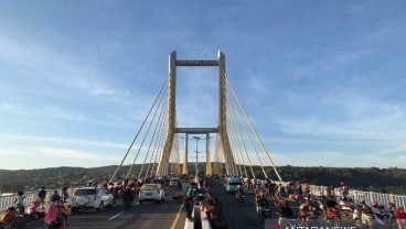 Buruan Rekreasi ke Jembatan Teluk Kendari, Hanya Dibuka Seminggu