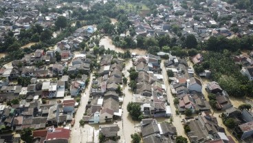 Foto-foto Sejumlah Perumahan di Bekasi Terdampak Banjir