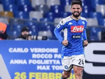 Duo Insigne Cetak Gol, Napoli Naik ke Posisi Kedua Klasemen Serie A