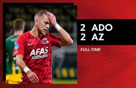 Hasil Liga Belanda : AZ Tak Terkalahkan, Tapi Tak Pernah Menang