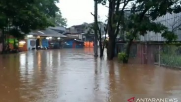 Akibat Banjir, Jalan Raya Jambore Cibubur Ditutup Sementara