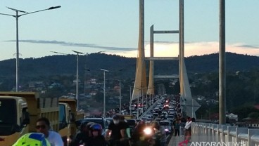 Ada Persiapan Rekayasa Lalin, Jembatan Kendari Ditutup Sementara