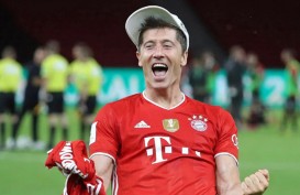 Cetak 10 Gol, Striker Bayern Munchen Lewandowski Top Skor Lagi