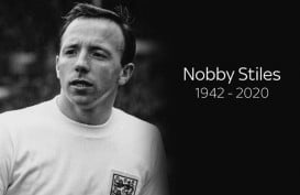 Nobby Stiles, Pemenang Piala Dunia 1966 untuk Inggris, Meninggal Dunia