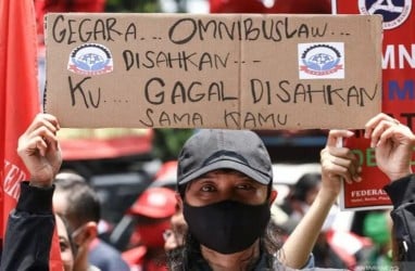 Mogok Kerja, KSPI Daftarkan Uji Materi UU Cipta Kerja ke MK