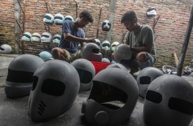 Diekspor ke Luar Negeri, Harga Helm Kartasura Ini Dijual Hingga Rp2 Jutaan