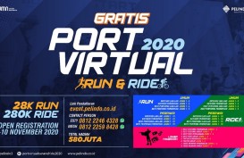 Dorong Gerakan Hidup Sehat Saat Pandemi  Pelindo 3 Gelar Port Virtual Run and Ride 2020